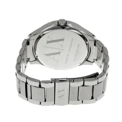 Armani Exchange Three-Hand Date Stainless Steel Me'ns Watch